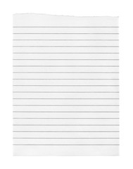 page ripped off from the notebook, big size texture