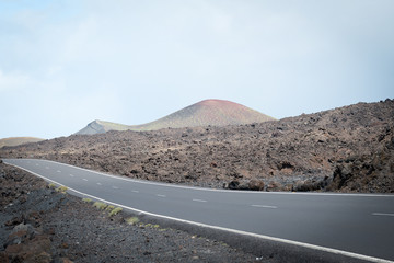 Straße auf Lanzarote