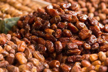 fresh dates in the market of Taroudant