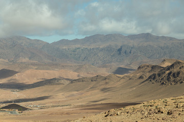 Fototapeta na wymiar view of the Moroccan countryside 