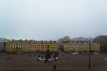   Plac Senatu w Helsinkach, Finlandia © Senatorek