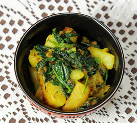 Spinach and Potato
