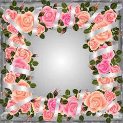 Rose frame