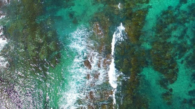 Bird's eye view of Great Ocean Road