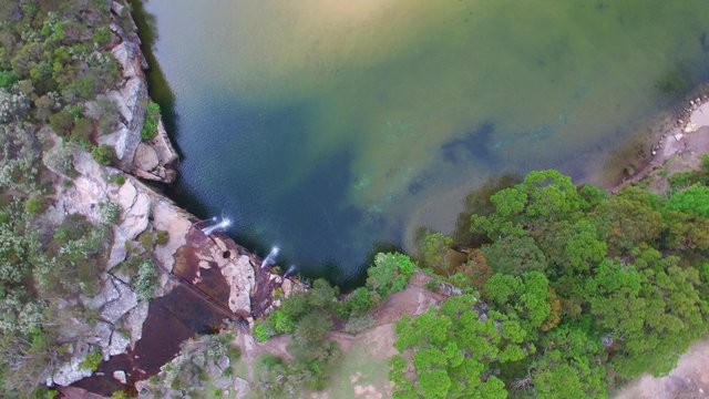 Wattamolla Falls in Royal National Park