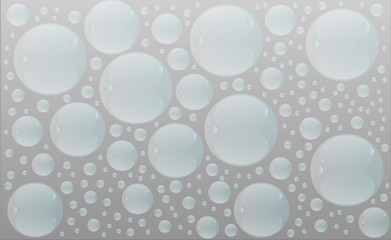 Bubbles of soap. Vector illustration