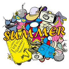 summer holiday background