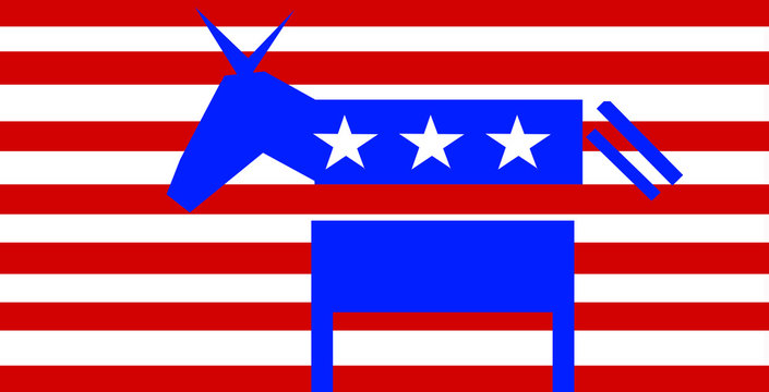US Election, donkey Democrat