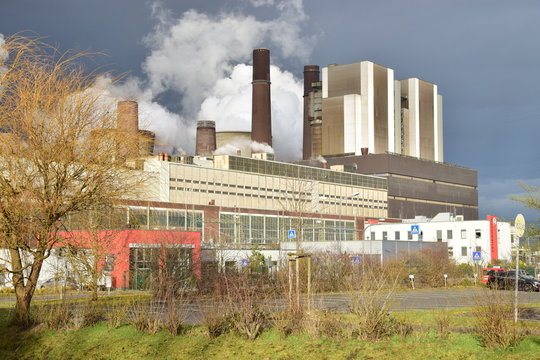 Braunkohlekraftwerk in Weisweiler