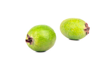 Two fruit feijoa