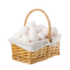 Fototapeta na wymiar Putting all your eggs in one basket