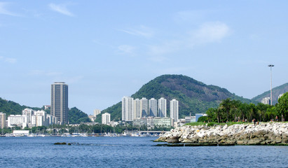 Fototapeta na wymiar Spectacular panorama of Rio de Janeiro, Brazil
