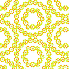 Beautiful background of seamless floral pattern