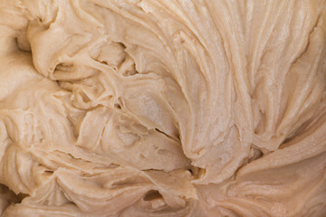 Close up of cake dough
