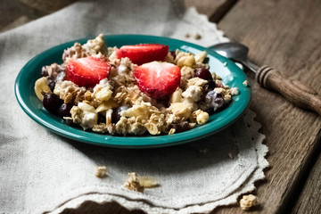 flakes.healthy breakfast