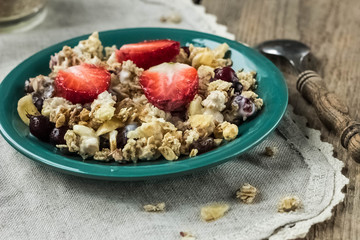 flakes.healthy breakfast