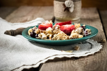 flakes.healthy breakfast