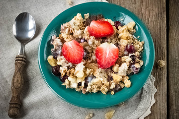 flakes.healthy breakfast