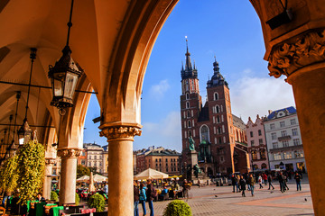 Fototapeta premium Bazylika św. Marii w Krakowie