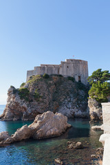 Fototapeta na wymiar Fort Lovrijenac (circa 1018) in Dubrovnik, Croatia
