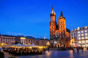 Fototapeta Saint Mary Basilica in Krakow obraz