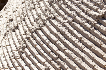 background of an old brick wall