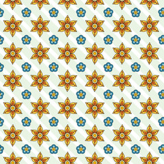 Seamless flower pattern