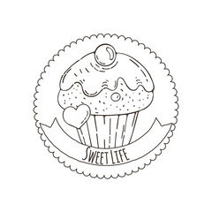 Vector Muffins Background