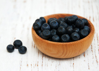 Bowl with Blueberries