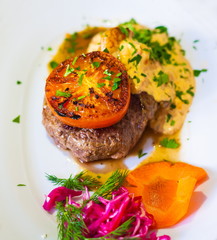 Food. beef steak