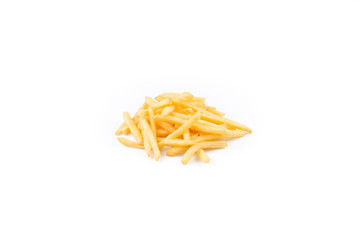 french fries isolated