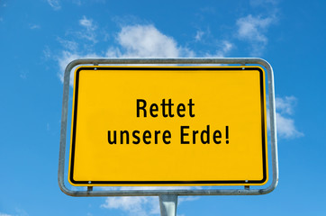 Rettet unsere Erde
