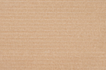 Closeup of cardboard texture