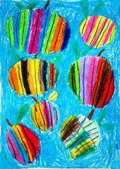 Obraz premium Children's drawing