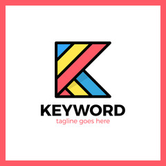 Keyword Logo Letter K