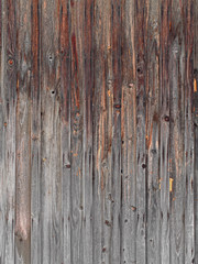 Old wood wall background, retro grain wooden surface texture pat