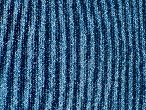 Blue jeans fabric surface background, modern clean denim material
