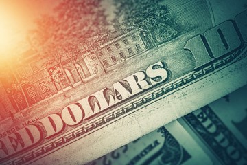 Fototapeta premium American Dollars Background
