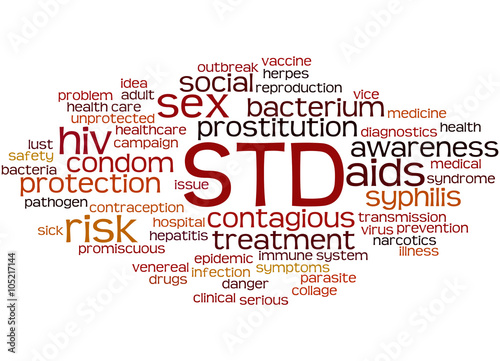Sexually Transmitted Disease Word Cloud Concept 3 Imagens E Fotos De Stock Royalty Free No