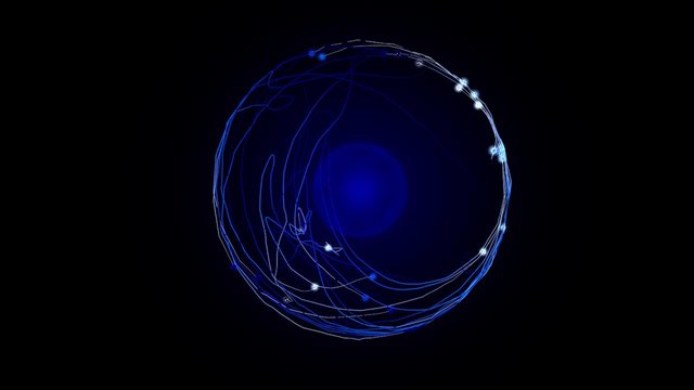 3D abstract animation