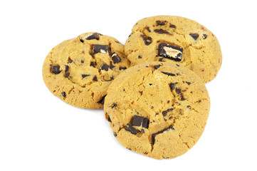 close up on Chocolate cookies