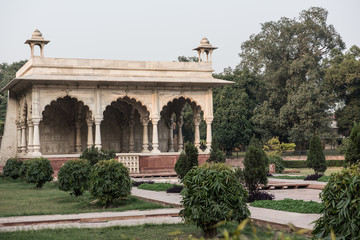 Fototapeta na wymiar Marble Architecture of Mughal Era