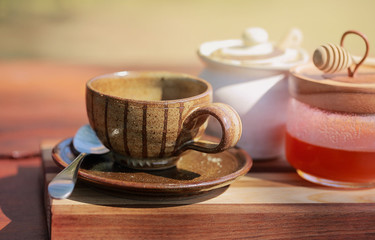 coffee time- vintage effect filter.