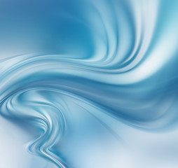 abstract blue tornado