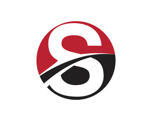 S red letter circle logo