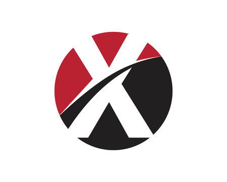 X red letter circle logo
