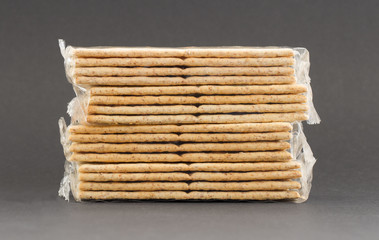 Crackers in plastic