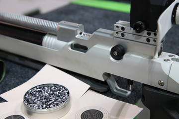Training and competition of air rifle