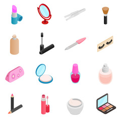 Cosmetic icons set