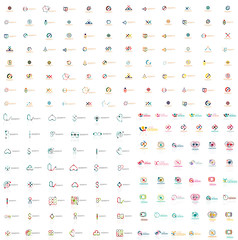 Huge mega collection of abstract logos